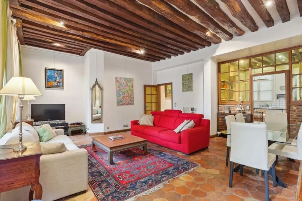 Marais Historical Center Parisian 3br Apartment Paris